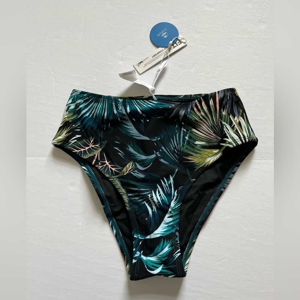 Cupshe High Waisted Bikini Bottom New XS